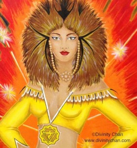 Manipura Solar Plexus Chakra Goddess @Divinity Chan