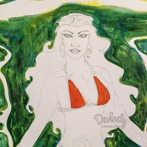 divinitychan.com sacral chakra goddess painting3