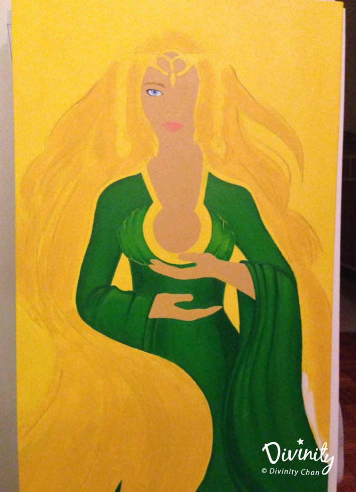 Anahata heart chakra goddess