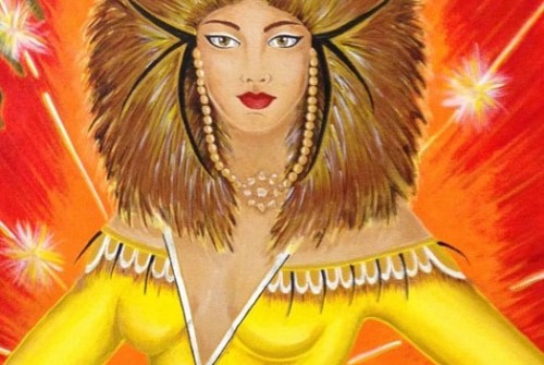 Manipura Solar Plexus Chakra Goddess