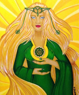 Anahata Heart Chakra Goddess